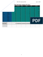 Gradebook Spreadsheets