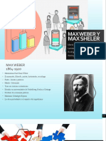 Max Weber y Max Sheler
