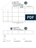 School Health Monitoring Summary