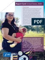 Breastfeeding Report Card United States, 2020