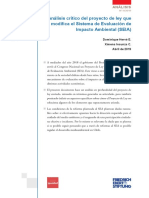 Análisis Crítico Del Proyecto de Ley Que Modifica El SEIA PDF