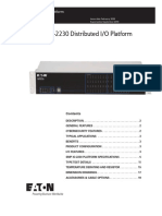 SMP™ IO-2230 Distributed I/O Platform: CA912004EN