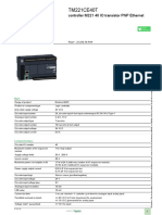 Logic Controller - Modicon M221 - TM221CE40T PDF