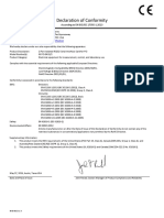 Declaration of Conformity: According To EN ISO/IEC 17050-1:2010