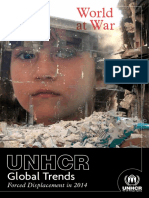 World at War - Forced Displacement in 2014 (UNHCR 2015) PDF