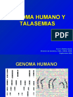 Genoma Humano Y Talasemias
