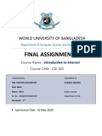 #3054 - Farhan - CSE Final Assignment - 48A PDF