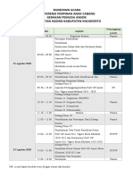 Rundown Acara Konferancab