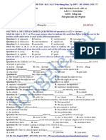 Thời gian làm bài: 90 phút Họ, tên thí sinh: ................................................................ Số báo danh: .................................. Phòng thi: ............... 