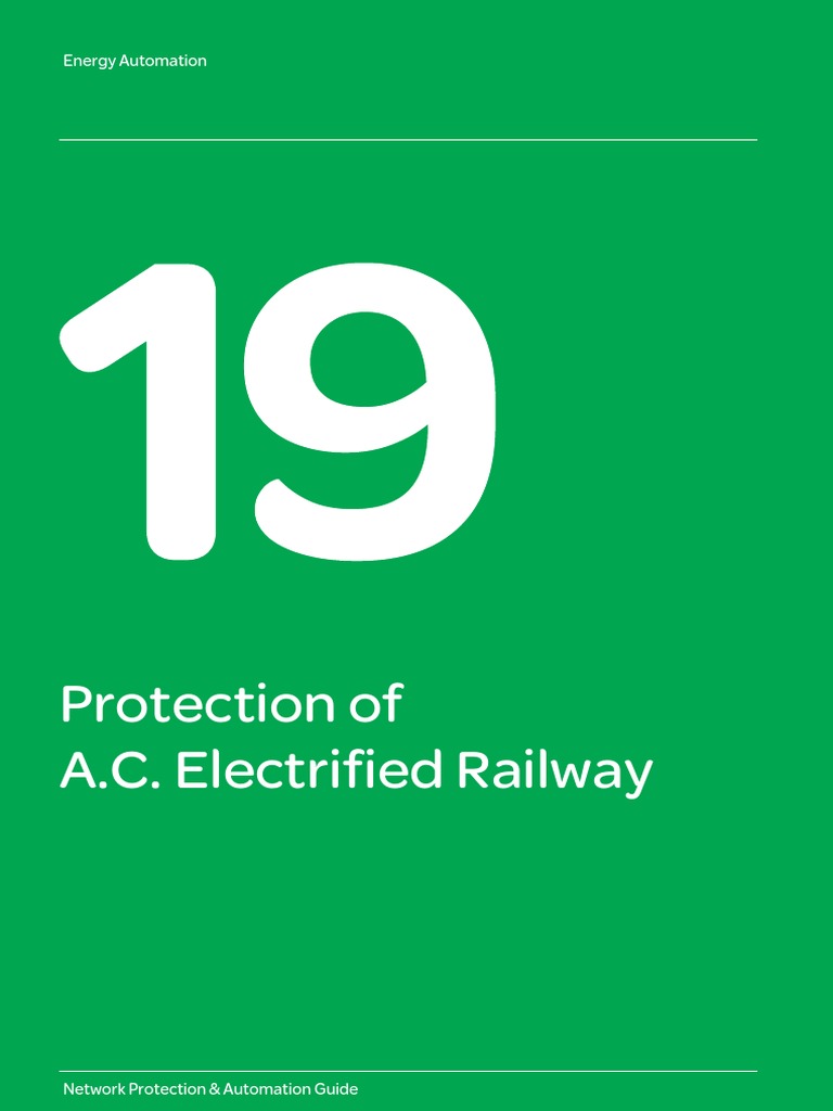 A.C. Electrified Railway Protection Guide | PDF | Alternating Current ...