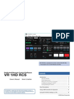 VR-1HD RCS v120 Eng01 W PDF