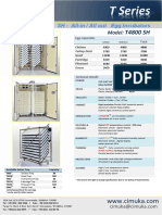 T Series: SH - All-In / All Out Egg Incubators