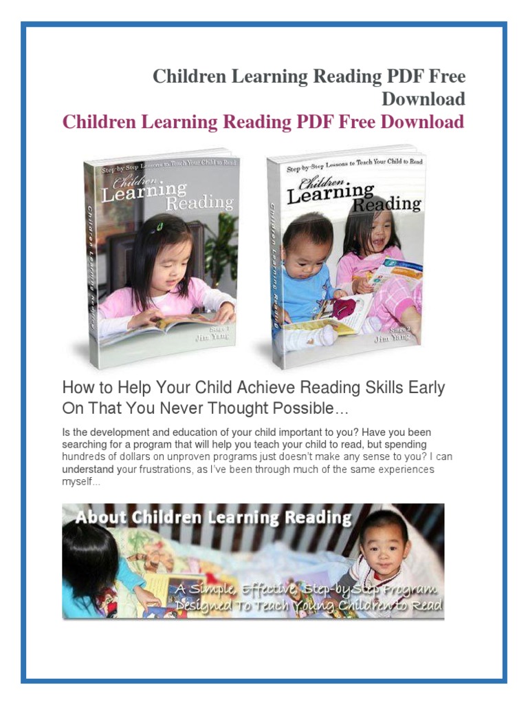 LEARNING TO READ BOOKS FOR KIDS PDF visual data 2