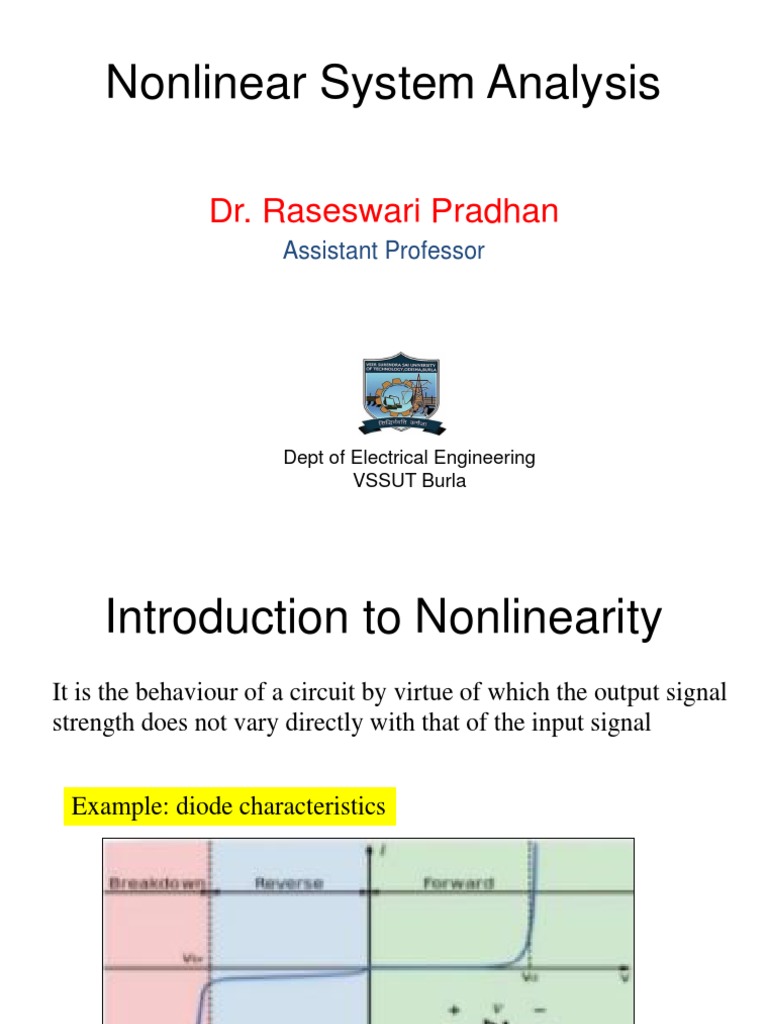 Nonlinear System Analysis Overview | PDF | Relay | Hysteresis