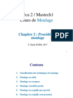 Chap 2 - Procédés de Moulage - 2017new