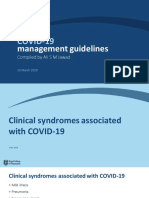 Covid 19 Management Guidelines RCP PDF