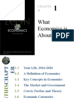 What Economics Is About: Chapte R