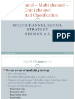 Single Channel - Multi Channel - Omni Channel A Retail Classification