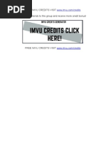 Get Free IMVU Credits