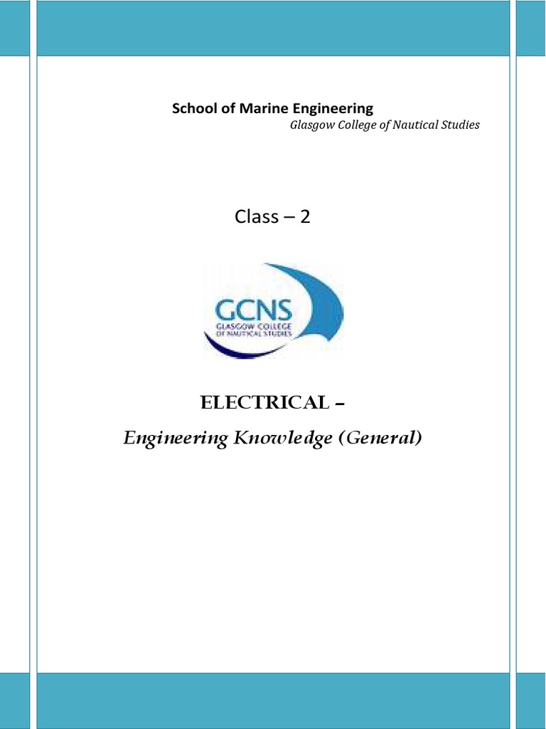 Electrical General Knowledge Genny Etc PDF PDF Electric Motor