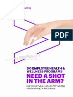 Need A Shot in The Arm?: Do Employee Health & Wellness Programs