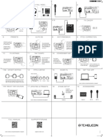 TC Helicon Perform V Quick Start Guide en PDF