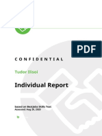 Individual Report: Confidential