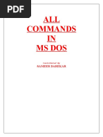 Idoc - Pub - All Commands in Ms Dos PDF