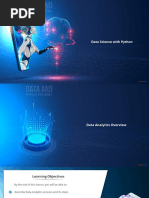 Data Science With Python - Lesson 02 - Data Analytics Overview