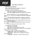 OSPF (Open Shortest Path First)