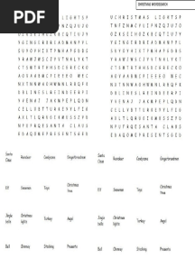 Christmas Wordsearch