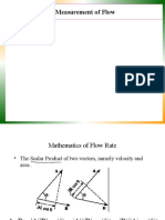 Measurement of Flow Rates