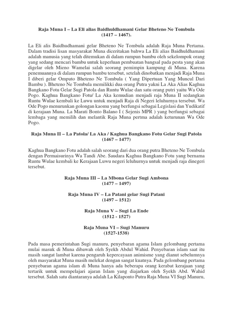 Raja Raja Muna | PDF