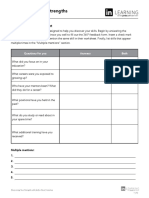 Discovering Your Strengths: Skills Discovery Worksheet