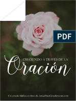 Creciendo A Través de La Oración PDF