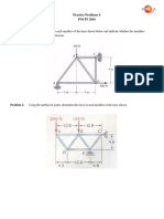 PP9a - Solutions - Trusses - Method of Joints