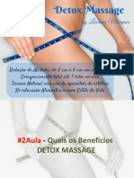 Benefícios Detox Massage