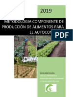 Anexo Metodologico - Componente de Produccion para El Autoconsumo PDF