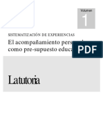 Gobilard, E. y otros (2005) AcompaÃ±amiento personalTutorÃ­a San Calixto