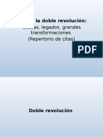 Clase - Pensar La Doble Revolucion. Repertorio de Citas