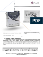 MacR6-GPRS Gas Installation Manual EN v1.1 EN PDF
