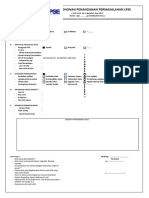 FORM PERMOHONAN PENANGANAN PERMASALAHAN - Format LKPP