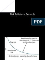 Risk & Return Example