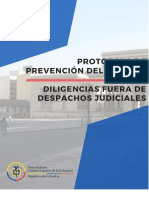 Protocolo - Diligencias Fuera Despachos Judiciales (Covid 19)