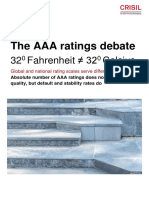 The AAA Ratings Debate 320 Fahrenheit Not Equal 320 Celsius