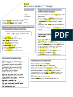 Present Perfect Worksheet - Eugenio Cañavera