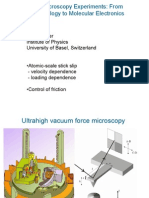 Force Microscopy Experiments