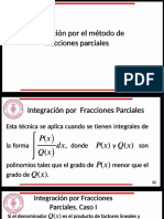 Integración por fracciones parciales