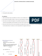 Modelo para Explicar La Creación y La Propagación de Las Ondas en Un Violín