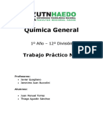TRABAJO PRÁCTICO N°4 Quimica General Grupo 5